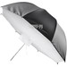Зонт двойной Ditech UB33WBS 33"(84 см) на отражение white/black/silver