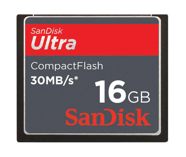 Карта памяти Sandisk CF Ultra 16 Gb 30 mb/s