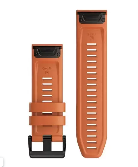 Ремень Garmin QuickFit 26mm Ember Orange Silicone watch band