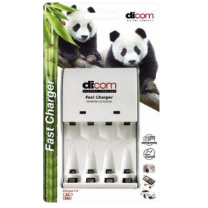 Зарядное устройство Dicom Panda DC40 на 4 аккумулятора