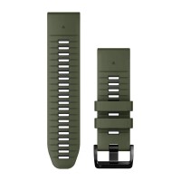 Ремешок Garmin QuickFit 26 mm Silicone Moss Graphite 010-13281-07