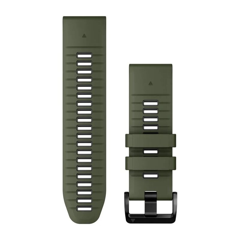 Ремешок Garmin QuickFit 26 mm Silicone Moss Graphite 010-13281-07