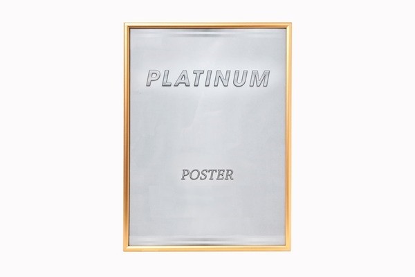 Фоторамка Platinum Poster алюминий (AL-02-T Золотой) 40x60