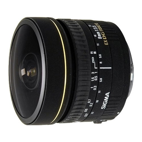 Объектив Sigma AF 8mm f/3.5 EX DG Circular Fisheye Canon EF