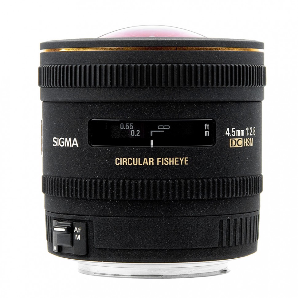 Объектив Sigma AF 4.5mm f/2.8 EX DC Circular Fisheye HSM для Canon