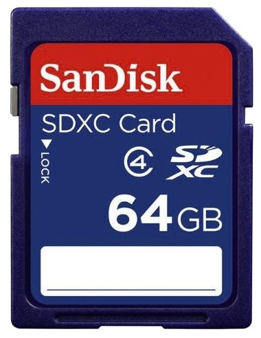 Карта памяти Sandisk SDXC Class 4 64GB
