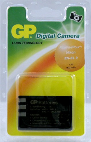 Аккумулятор GP DNK009 for Nikon EN-EL 9