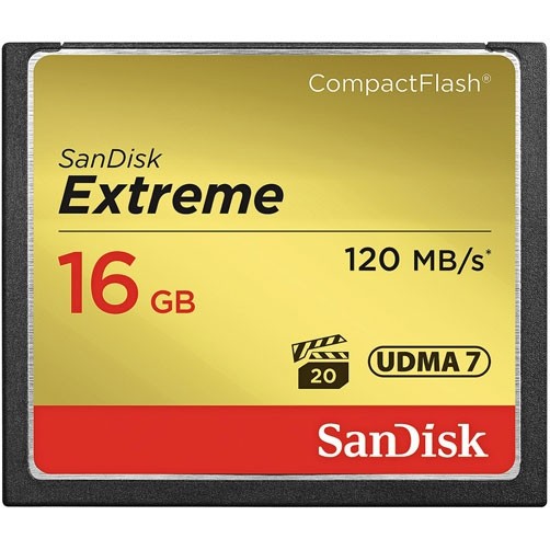 Карта памяти Sandisk CF Extreme 16Gb 120 Mb/s