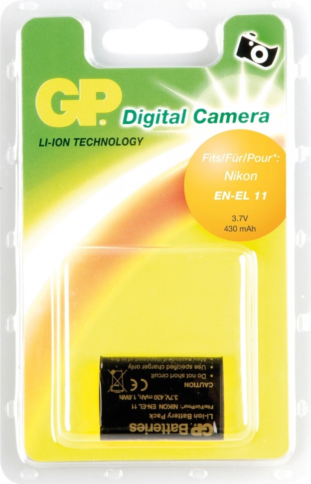 Аккумулятор GP DNK011 for Nikon EN-EL 11