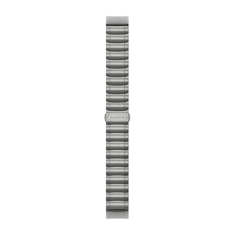 Ремешок Garmin QuickFit 22 mm Hardened Titanium Silicone Silver 010-12738-20