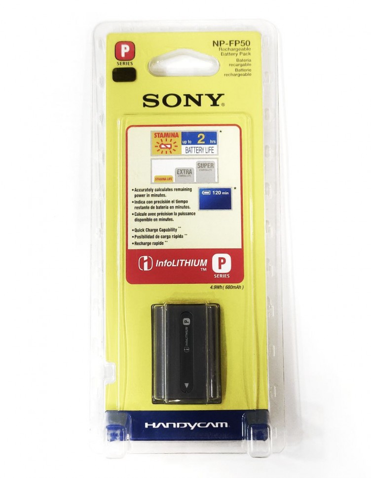Аккумуляторная батарея Sony NP-FP50