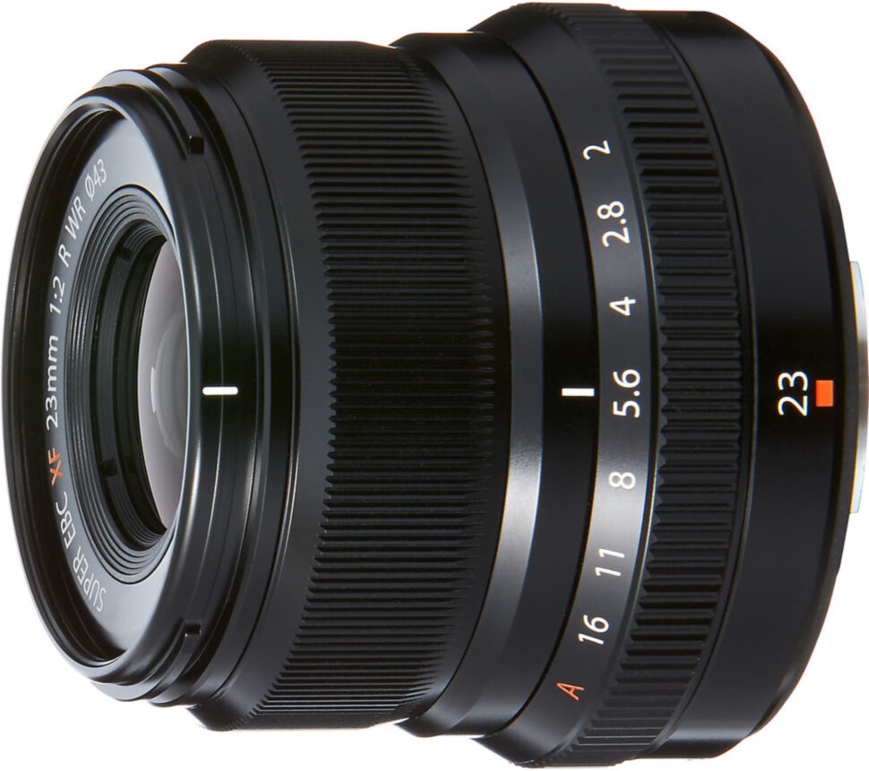 Объектив Fujifilm XF 23mm f/2 R черный 3