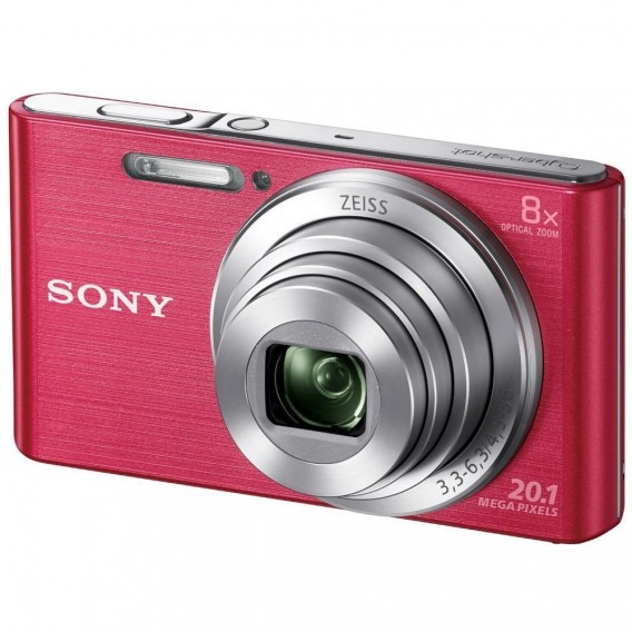 Цифровой фотоаппарат Sony Cyber-shot DSC-W830, розовый(без аккумулятора)