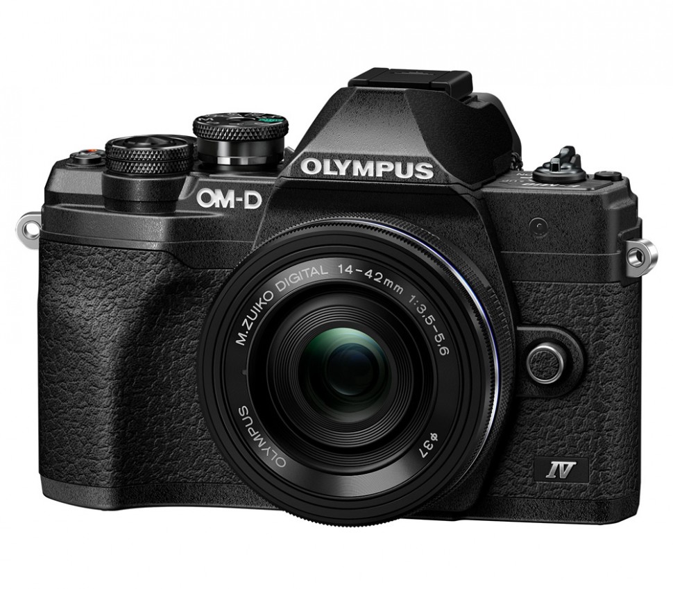 Фотоаппарат OLYMPUS    OM-D E-M 10     MARK 1V KIT  14-42  MM     Black