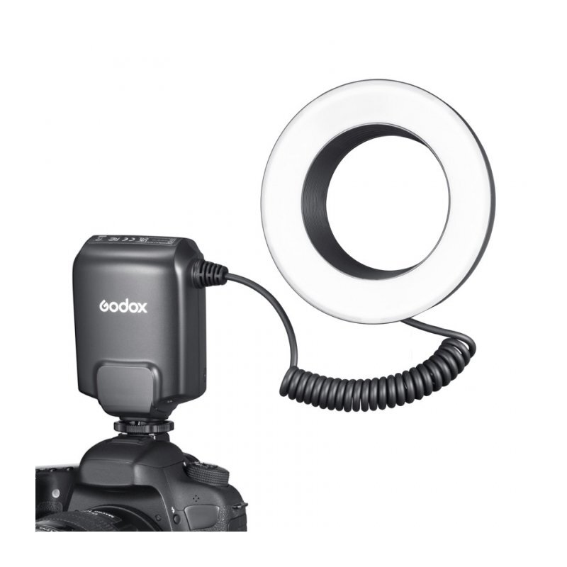 Вспышка для макросъемки Godox ML-150II кольцевая