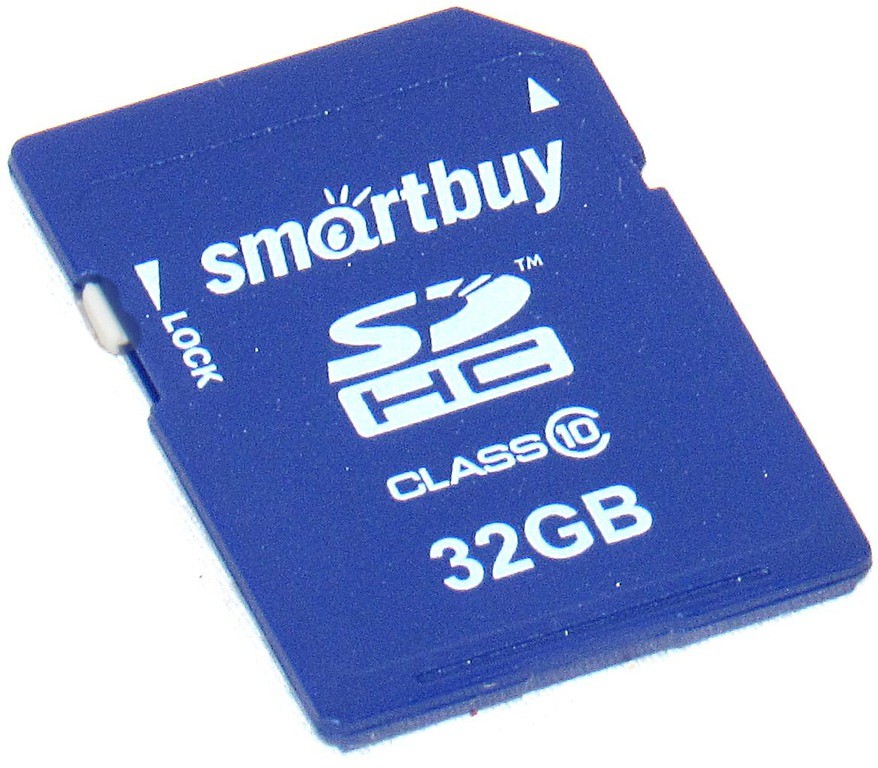 Карта памяти SmartBuy SDHC Class 10 32GB