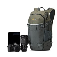 Рюкзак для фотокамеры Lowepro Flipside Trek BP 250 AW серый/тем.зел