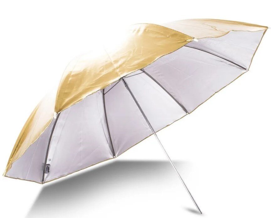 Зонт Ditech UB33WG 33"(84 см) white/gold 