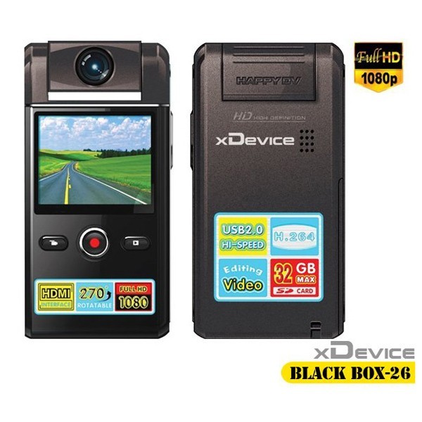 Видеорегистратор xDevice Black Box(не включается,на запчасти)