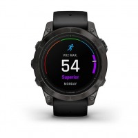 Часы Garmin epix Pro (Gen 2) Sapphire Edition 47 mm Carbon Grey 010-02803-11