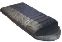 Спальный мешок Indiana Traveller Plus, левосторонняя молния, черный, серый L-zip 