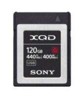 Карта памяти Sony QDG*F 120 GB, чтение: 440 MB/s, запись: 400 MB/s