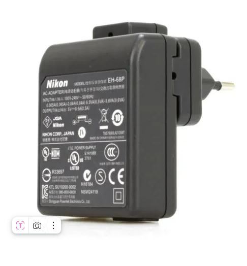 Зарядное устройство Nikon EH-68P для фотоаппарата Nikon