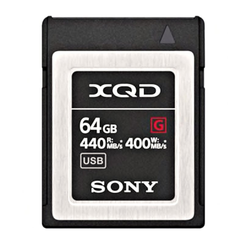 Карта памяти Sony QDG 64 GB, чтение: 400 MB/s, запись: 350 MB/s
