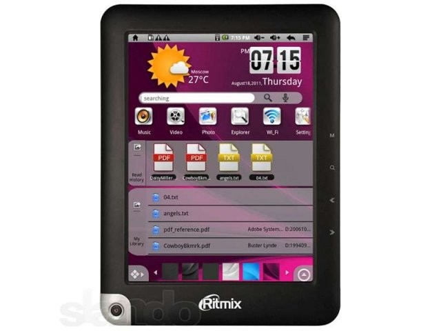 Электронная книга Ritmix RBK-490