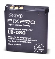 Аккумулятор Kodak LB-080  для камеры  Pixpro SP1