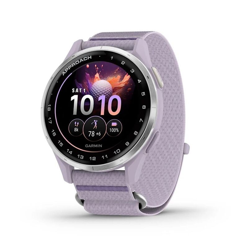 Часы Garmin Approach J1 Silver Lilac 010-03898-10