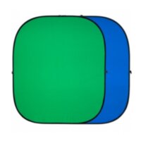 Фон складной FST BP-025 Хромакей зеленый/синий 150х200