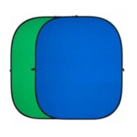Фон складной FST BP-025 зеленый/синий 100х150