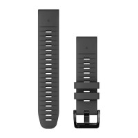 Ремешок Garmin QuickFit 22 mm Silicone Graphite 010-13280-09