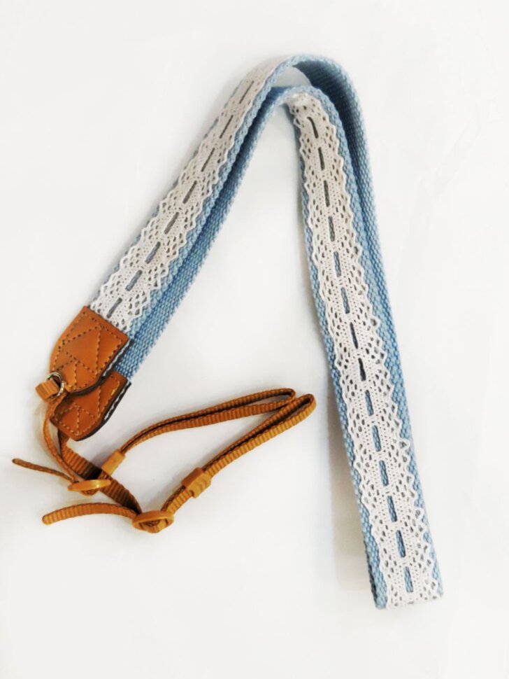 Ремень Hakuba Lace  LG Blue