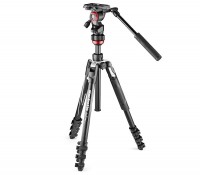 Комплект штатив и видеоголова Manfrotto MVKBFRL-LIVE Befree Live Lever для фотокамеры