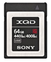 Карта памяти Sony XQD G Series 64 ГБ