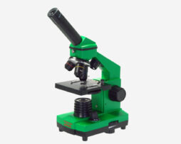 Микроскоп школьный Эврика 40х-400х в кейсе (лайм) 3