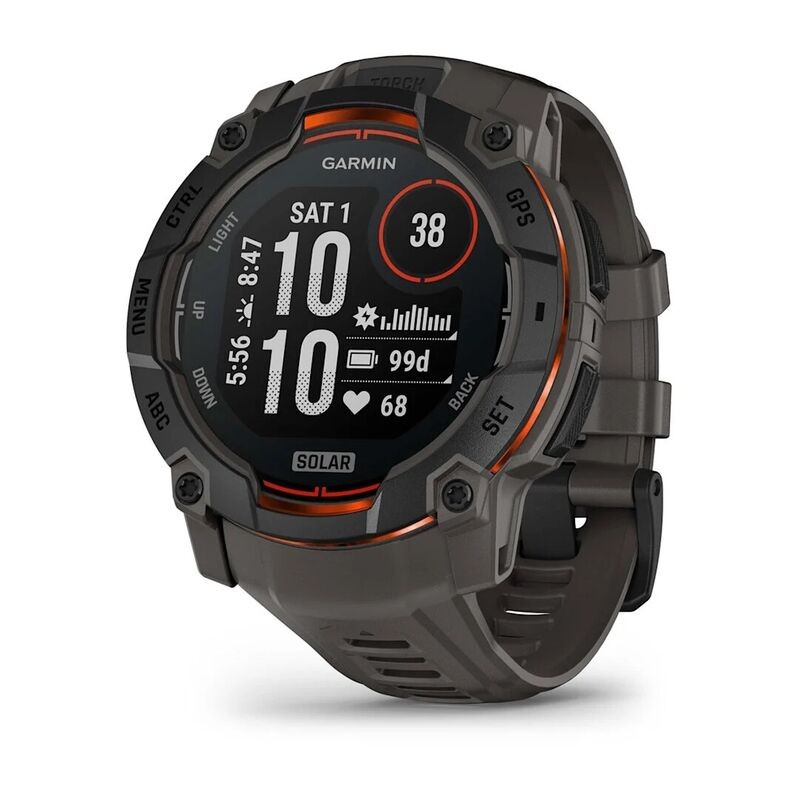 Часы Garmin Instinct 3 50 mm Solar Black 010-02935-00