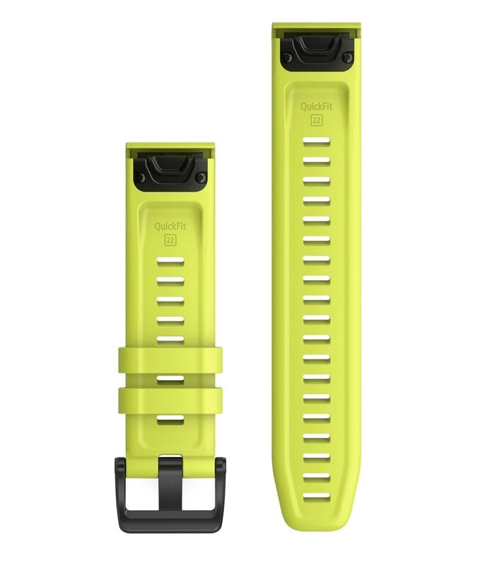 Ремешок Garmin QuickFit 22 mm Silicone Amp Yellow 010-12863-04
