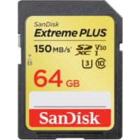 Карта памяти Sandisk Extreme Plus 64GB 150MB/s (SDSDXW6-064G-GNCIN)