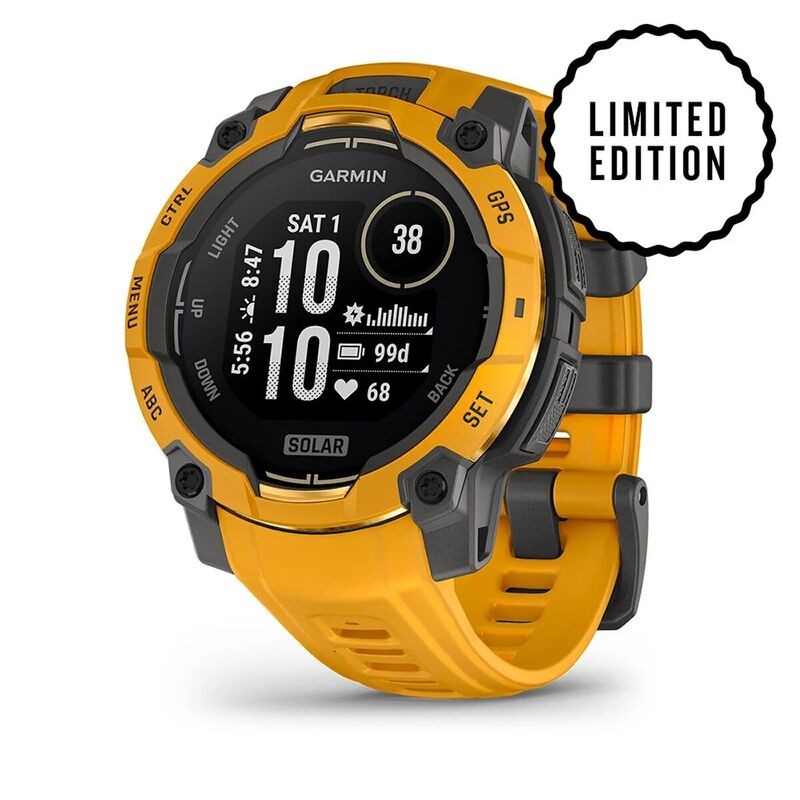 Часы Garmin Instinct 3 45 mm Solar Sunburst 010-02934-02