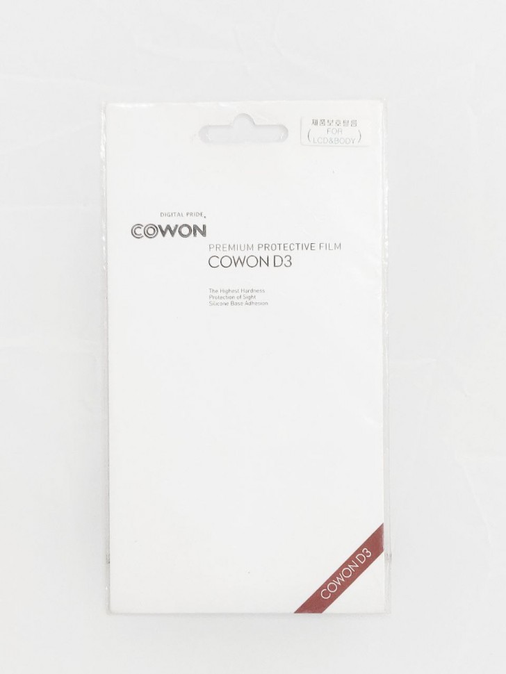 Защитная пленка Cowon iAudio D3 Premium