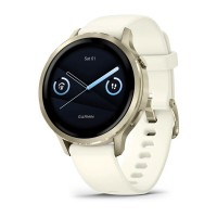 Часы Garmin Venu 4 41mm Lunar Gold White 010-03013-00