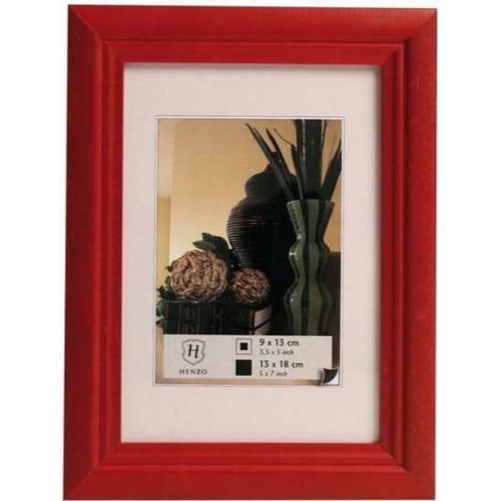 Фоторамка Henzo 80651 10x15 Artos дерево (красная)