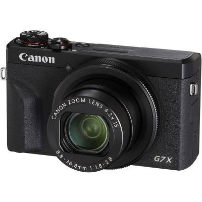 Фотоаппарат Canon PowerShot G7 X Mark III, black  