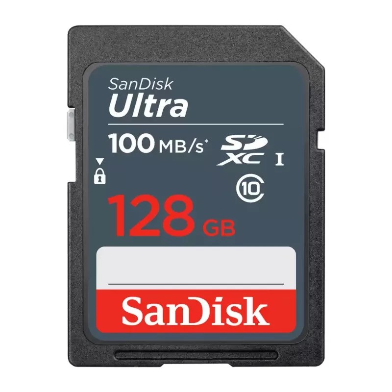 Карта памяти 128Gb SanDisk Ultra SDXC Class 10 UHS-I 100mb/s 