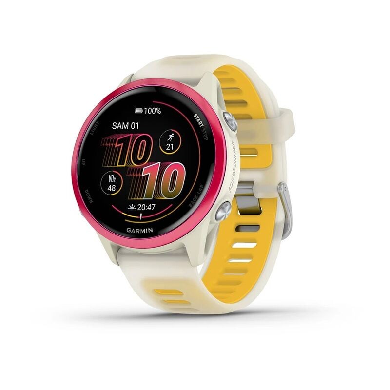 Часы Garmin Forerunner 570 42mm Bone Raspberry Mango 010-02970-02