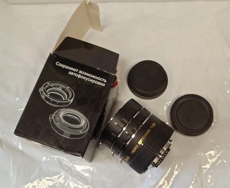 Комплект из 3-х удлинительных колец для Nikon N/AF 68 mm