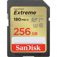 Карта памяти SanDisk Extreme SDXC 256 ГБ [SDSDXVV-256G-GNCIN] 
